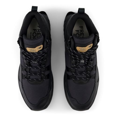 New Balance New Balance Men's Fresh Foam X Hierro Mid V1 Trail Running Shoe, Black/Castlerock/Phantom, 7.5 W