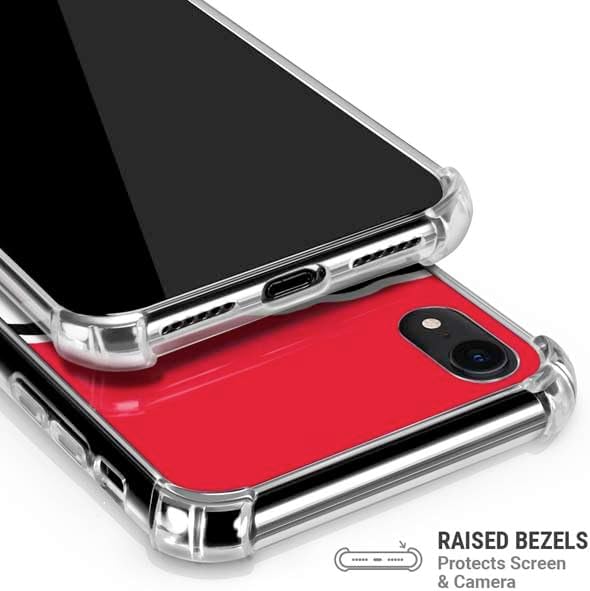Skinit Clear Phone Case Compatible with iPhone XR - Officially Licensed NFL Kansas City Chiefs Large Logo Design