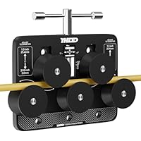 YHDD Rohrrichter Für Durchmesser Von 4.7 mm to 25.4 mm, Einstellbares Richtwerkzeug Für Bremsleitungsschläuche, Rohrrichter Für Kupfer-, Aluminium- Und Stahlrohre, Gebogene Rohre, Kraftstoffleitungen