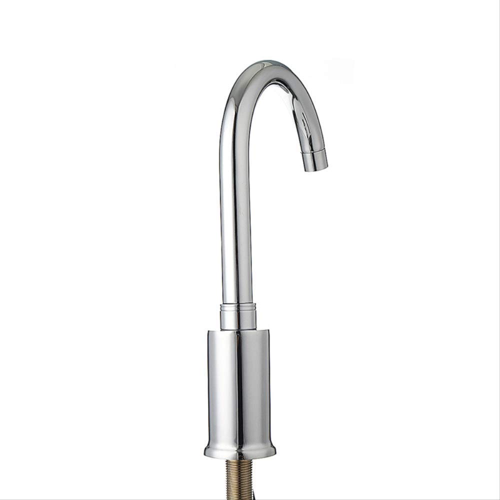 Sensore A Infrarossi Automatico In Lega Di Zinco Rubinetto Per Lavello Da Cucina Rubinetto Lavello Smart Touchless Rubinetto A Freddo Singolo Montaggio Su Piano Con Maniglia Singola A
