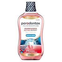 Parodontax Mundspülung Aktive Zahnfleischpflege- Repair*, 300ml mit frischem Minzgeschmack, alkoholfrei