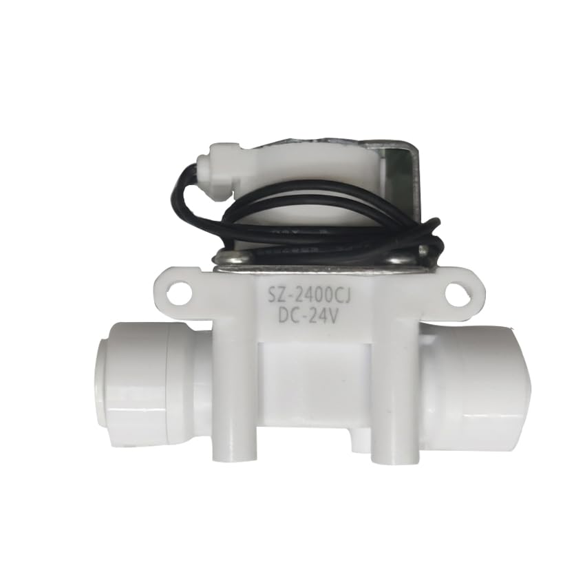 AquaOcean®Original 3/8 Qc imported white Solenoid Valve 24v SV For All Ro Water Purifiers Hero Genuine Sv Copper 24V DC,HR2 SV,white High Built Quality Long Life(3/8 Qc Solenoid Valve,1 pic)-image-11