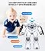 RONGWALLE Robot Toys for Kids Age 6-10, Intelligent Programmable RC Robot with Gesture Sensing, Singing, Dancing, and Storytelling, Christmas Birthday Gifts for Boys Girls