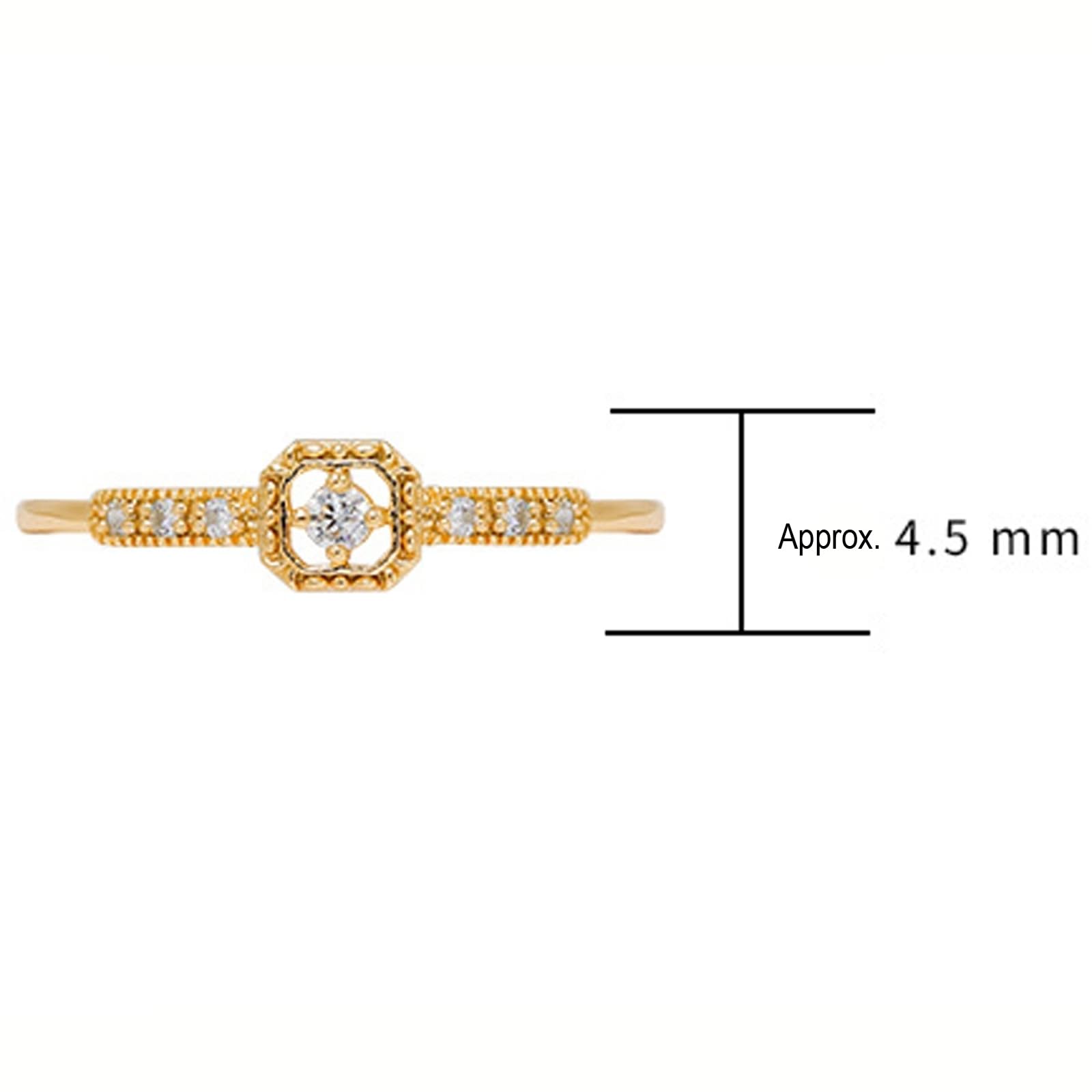 Anillos de boda auténticos, 9 K/14 K/18 K, oro con moissanita, anillo de boda clásico