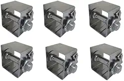 Catraca Para Cerca Esticador De Arame Liso Tarza 6 Unidades