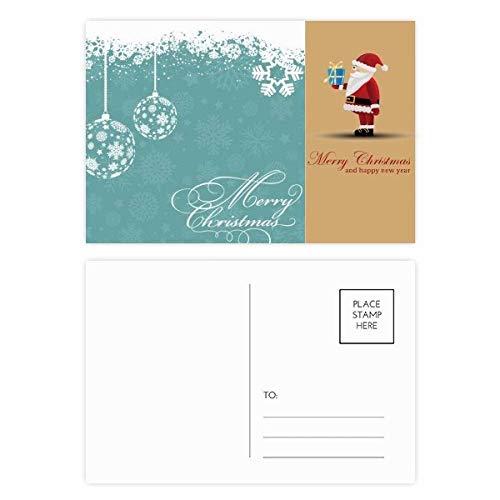 Cartes postales de Noël flocon de neige pour décorer votre table