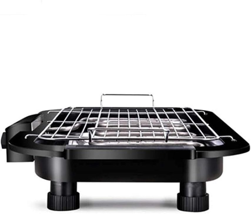 Smokeless Electric Pan Grill BBQ Stove 220V Non-Stick Electric Griddle Barbecue Temperature Control Portable for Home Outdoor