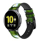  Innovedesire Forget Me Not Cinturino in Pelle e Silicone Smartwatch per Samsung Galaxy Watch Watch3, Gear S3 Models Gear S3 Frontier Gear S3 Classic Taglia (22mm)