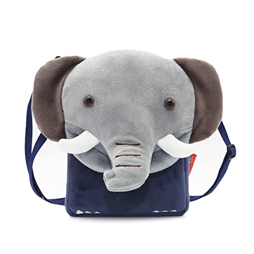 Animal children shoulder bag crossbody bag toy bag kindergarten cute elephant cartoon girl bag cell phone bag