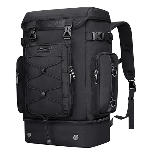 Image of WITZMAN Travel Backpack for Men Convertible Carry On Luggage Backpack fit 17 Inch Laptop for Airplane