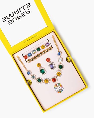 Super Smalls Mega Jewelry Set | Supersized Gemstones and Cheerful Colors | Ages 3+3