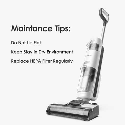 Tineco iFLOOR 3 Breeze Complete Wet Dry Vacuum Cordless Floor Cleaner and Mop One-Step Cleaning for Hard Floors
