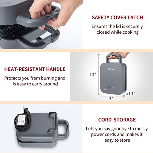 Grey Waffle Maker