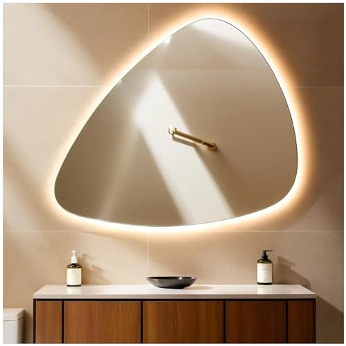 🔹 Perfetto per Ogni Stile di Bagno: grazie al suo design minimal e versatile, lo specchio da parete si adatta a qualsiasi ambiente: dal bagno moderno al mobile bagno più classico. Un tocco di eleganza funzionale per ogni spazio.