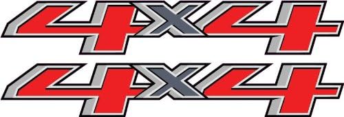 4x4 Decals 2014 to 2019 Fits Chevy Truck Bed