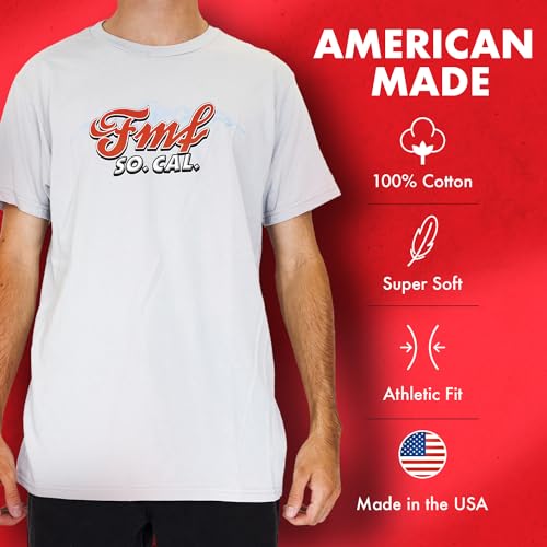 Fmf FA23118900 Silver Bullet Tee - Crew Neck Mens T Shirt, Motocross, Dirt Bike T Shirts thumb #5