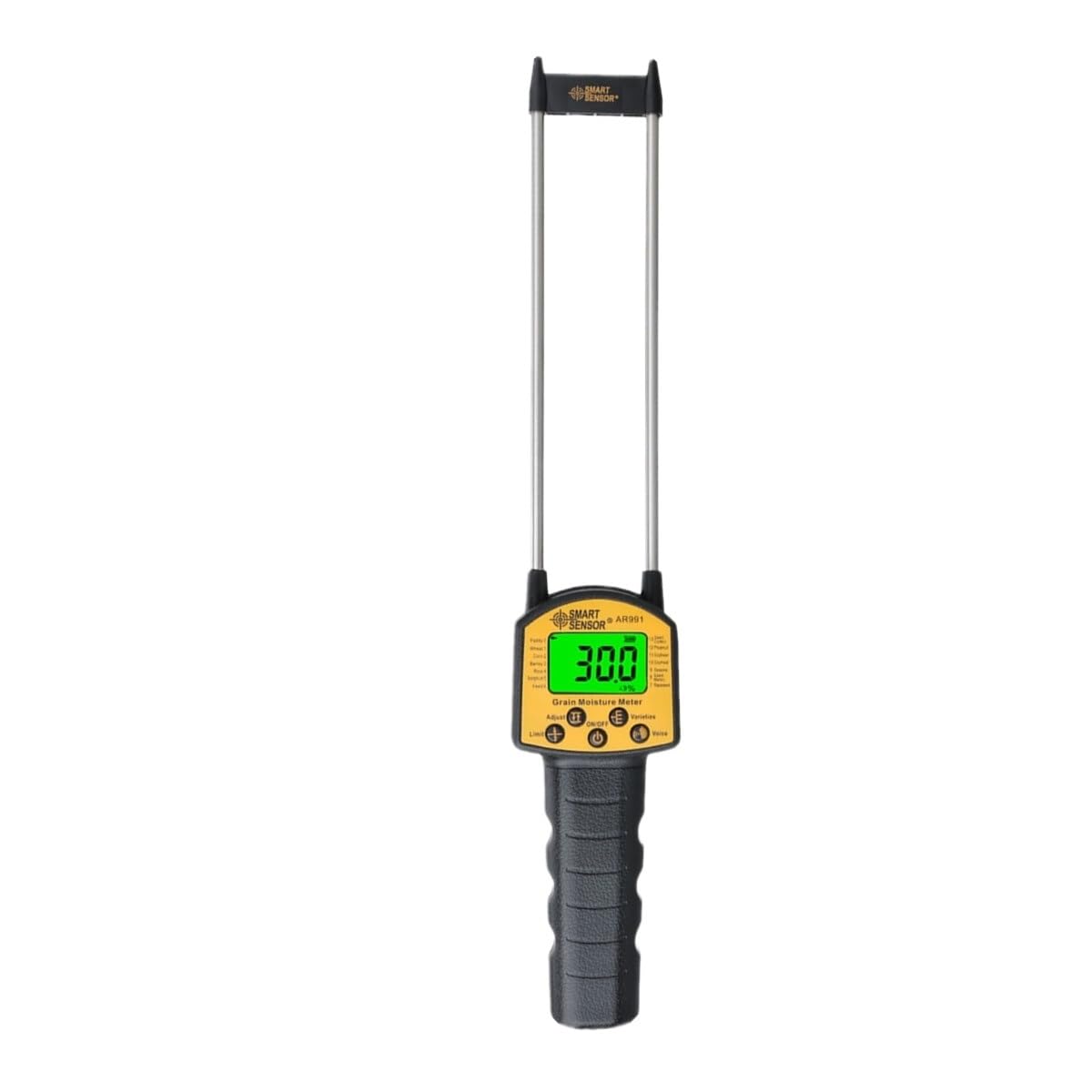 Llawqsm Ar991 Moisture Meter, Tk100 Grain Moisture Meter Portable Analyzer Corn Wheat Bean Peanut Measurement Tester Paddy Hygrometer(Ar991)