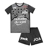 short rct 2018 Taille enfant, polyester. HUNGARIA Ensemble Maillot Short Domicile RCT Toulon - Collection Officielle Enfant 1 an