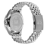 ICE steel - Black turquoise silver - 5 links - 41mm - 3H