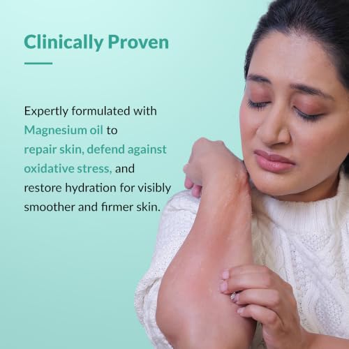 Image of Fixderma Dewrav 10% Magnesium Oil Moisturizing Cream for Face & Body with Shea Butter | Deep Moisturizer for Dry to Very Dry Skin | Soothes Irritation & Supports Skin Barrier Repair- 500g