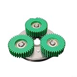 [LOW TEMPERATURE RESISTANT] Crafted to perform reliably in low-temperature environments, these gears are built to endure and maintain functionality over time. [PREMIUM MATERIALS] Made from nylon and metal, these gears feature 608 bearings for smooth ...