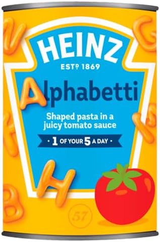 Heinz Alphabetti Tinned Pasta 400g