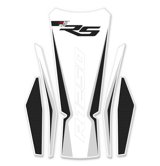 Protection de réservoir résine 3D blanc compatible BMW R 1250 RS 2022-2023