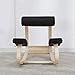 FHKBB Silla Mecedora ergonómica de Madera para la Rodilla Que Alivia el...