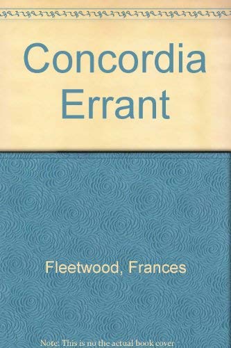 Concordia errant: The story of Francesca da Rim... 0491005148 Book Cover