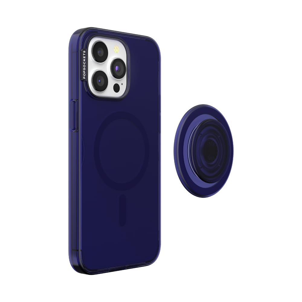 PopSockets iPhone 15 Pro Max Case with Phone Grip and Slide Compatible with MagSafe, Phone Case for iPhone 15 Pro Max - Image 4
