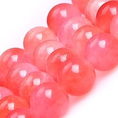 8mm/pink (Rhodochrosite color)jade