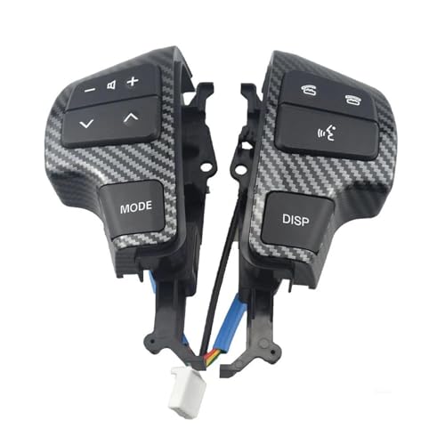 Commande audio au volant aspect carbone premium pour Land Cruiser 84250