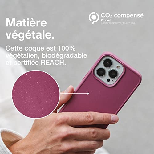 Coque de téléphone compatible iPhone 13 Pro Max en éco-matériau haut de gamme