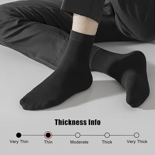 6 Pairs Thin Ankle Socks for Men and Women, Quarter Length, Athletic Running Work Socks3
