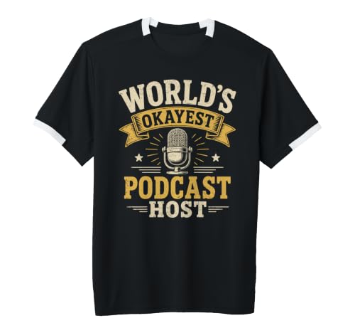 Funny Podcast Humor Soccer Jersey for Hosts and Youth