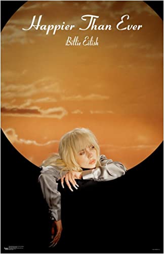 Scorpio Posters Billie Eilish - Happier Than Ever - Goldwing Mini Poster 11