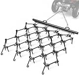 YINTATECH ATV Chain Drag Harrow 5'W x 4.5'L, 1/2'' Tines for Lawn Tractors, ATV & UTV Attachments