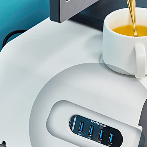 Rangement de bureau sans se pencher support de moniteur HIPS 4 USB - 7