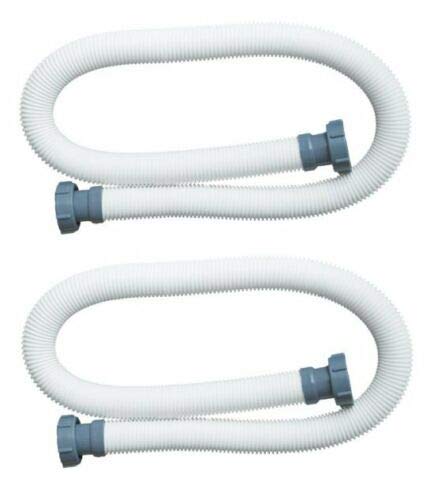 Tubo di ricambio per pompa da piscina, diametro 3,8 cm, lunghezza 149,9 cm, set di 2 per Intex