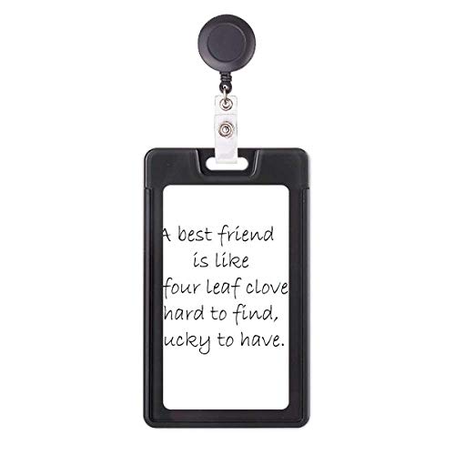 Étui rétractable Best Friend Clover pour simplifier les trajets et l'accès au bureau avec style