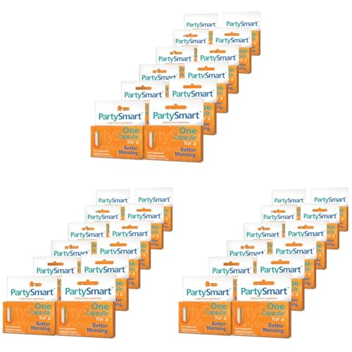 Himalaya PartySmart ofrece apoyo para una noche divertida y una mejor mañana, 12 Cápsulas. (Paquete de 3)