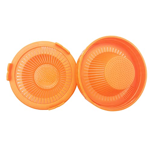 SagaSave 1 tampa de coador de germinação, tampa de plástico para germinação de sementes de brócolis,
