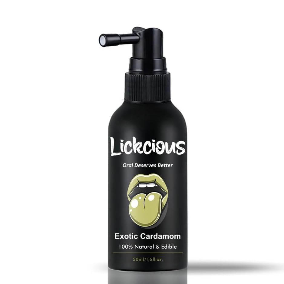Image of Exotic Cardamom Oral Spray for Couples | Edible Water-Based Flavoured Spray | 100% Vegan, Dermatologically & Clinically Tested | Made in India | 50 ml