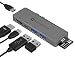 NOV8Tech USB-C Hub Docking Station for MacBook Pro 2019-16 and MacBook Air 2019-18 7 in 2, 4K HDMI, Thunderbolt 3 100W PD Charger 40GBps Data, 2xUSB 3.0, USB 3.1 C 5GBps, SD/MicroSD Card Reader 7 in 1