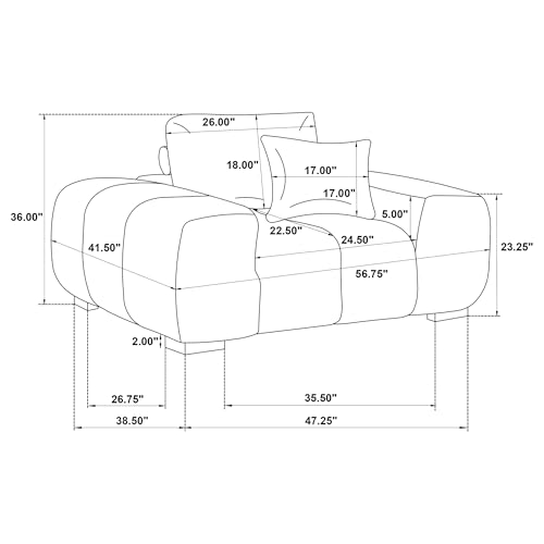 Sillón Plegable Tela Camel miniatura 3