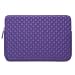 Evecase Premium Diamond Foam Splash Shock Resistant Neoprene Sleeve Bag for Dell Inspiron 11 3000 11.6-Inch 2 in 1 Convertible Laptop, Purple