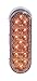 Maxxima M63322YCL Amber 6" Oval Park/Turn Light with Clear Lens