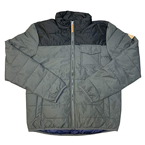 Gerry Men's Bearwood Workwear Quilted Insulated Jacket (M, Slate)
