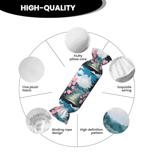 Almohada de espuma viscoelástica tamaño único rectangular miniatura 5