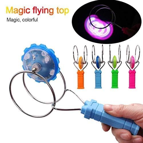 MOKRUSH Gyro YoYo Ball Toys for Kids Gifts, Magnetic Gyro Wheel, LED Colorful Light Flashing Spinning Top, 8.5 cm Plastic, Multi Colors 1